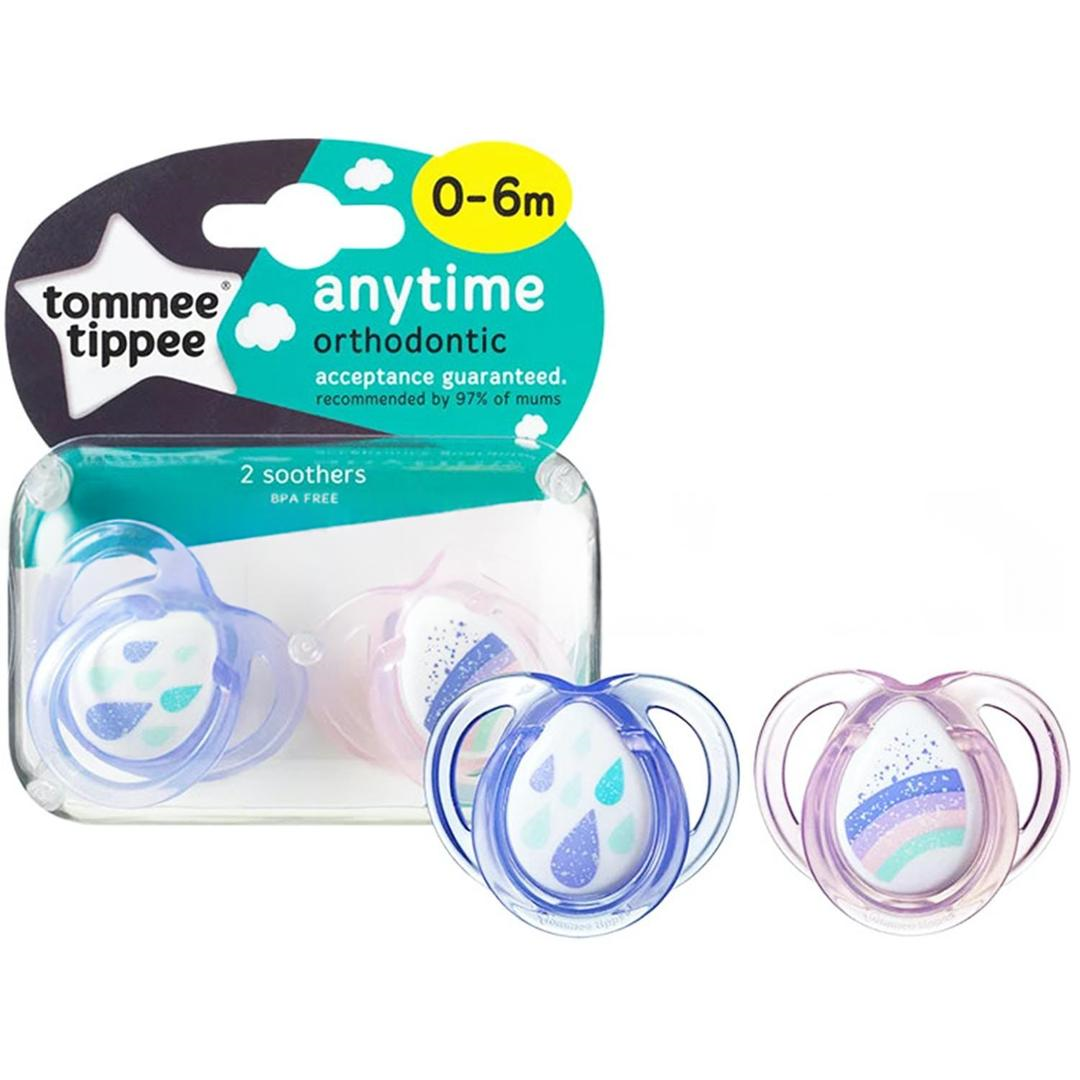 Tommee Tippee Anytime Orthodontic 2'li Emzik 0-6 Ay