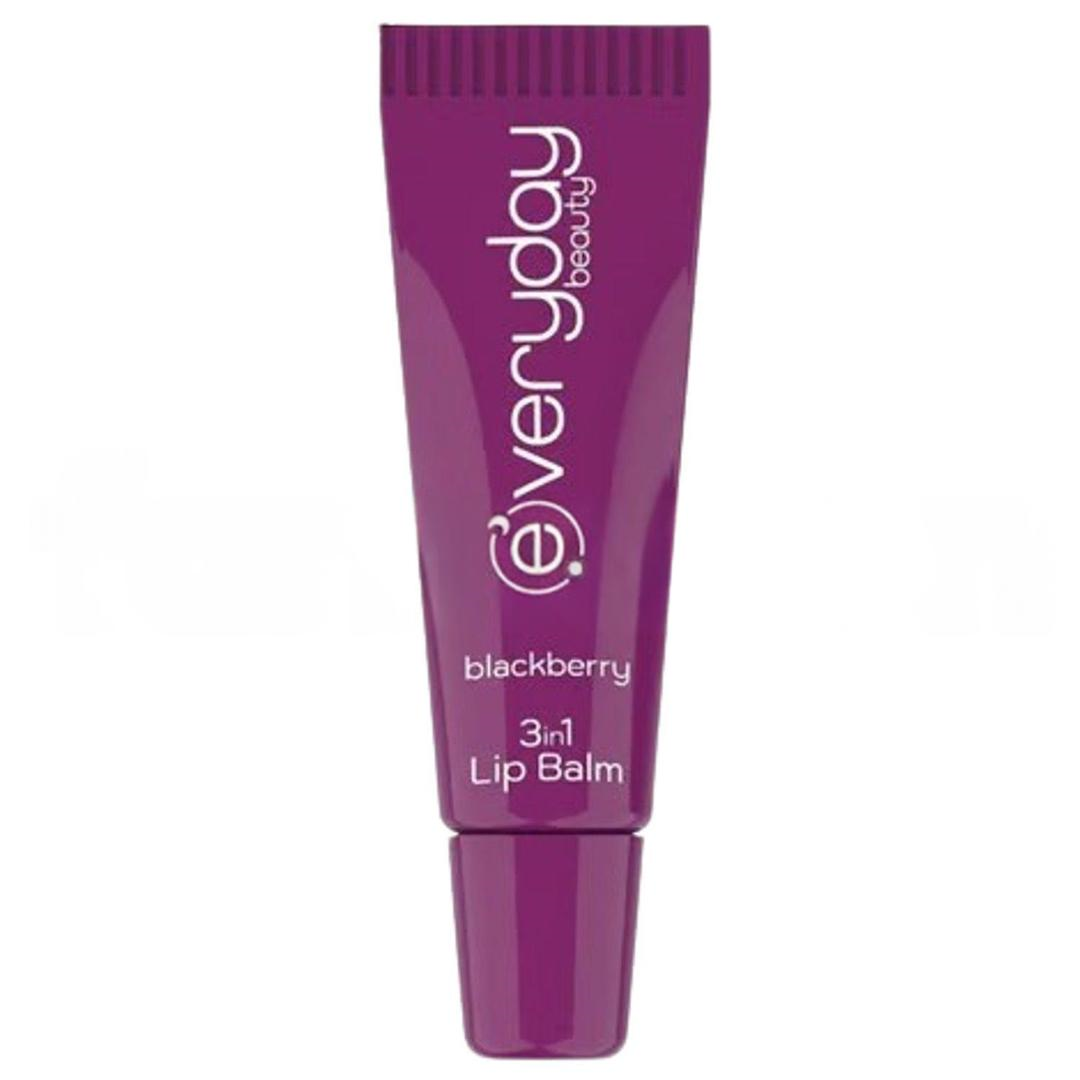Everyday Beauty 3 in 1 Lip Balm Böğürtlen 10 ml