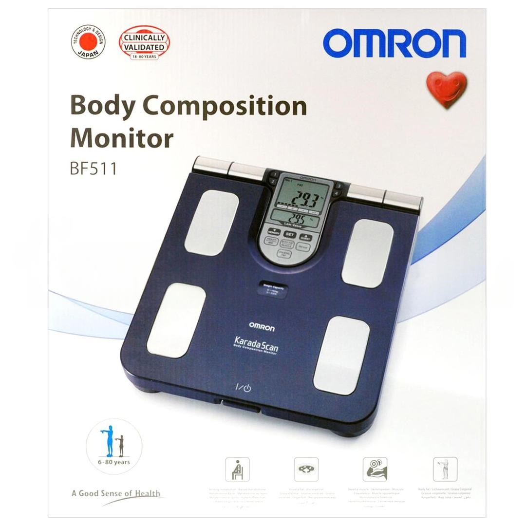 Omron BF511 Vücut Analiz Cihazı - Mavi