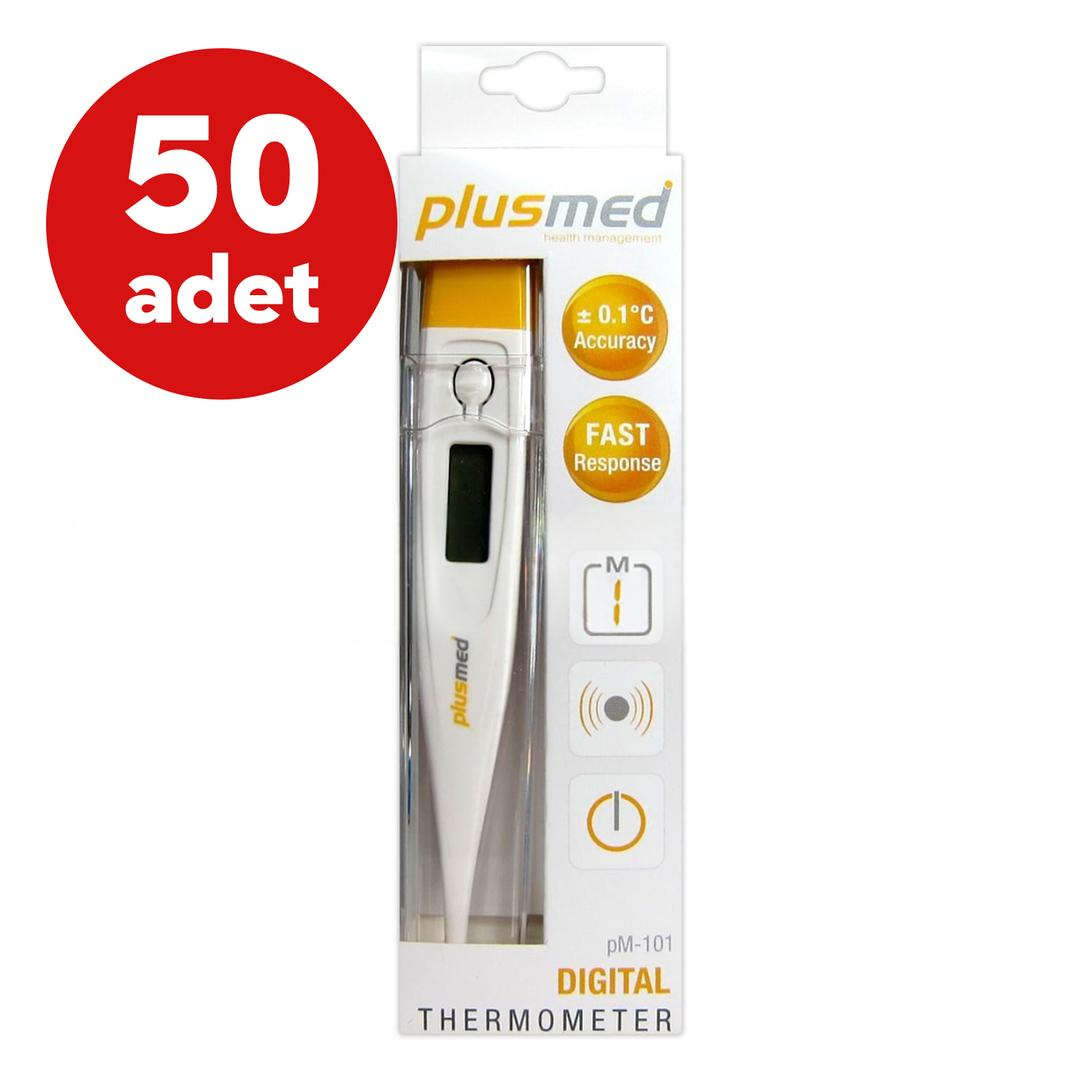 Plusmed PM-101 Dijital Termometre - 50 Adet