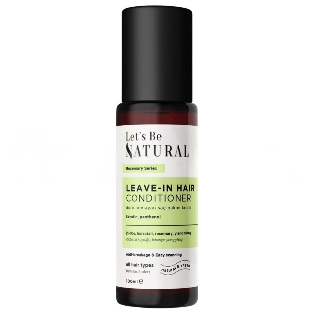 Let's Be Natural Durulanmayan Saç Bakım Kremi Yıpranma ve Kırılma Karşıtı Saç Serum 100 ml