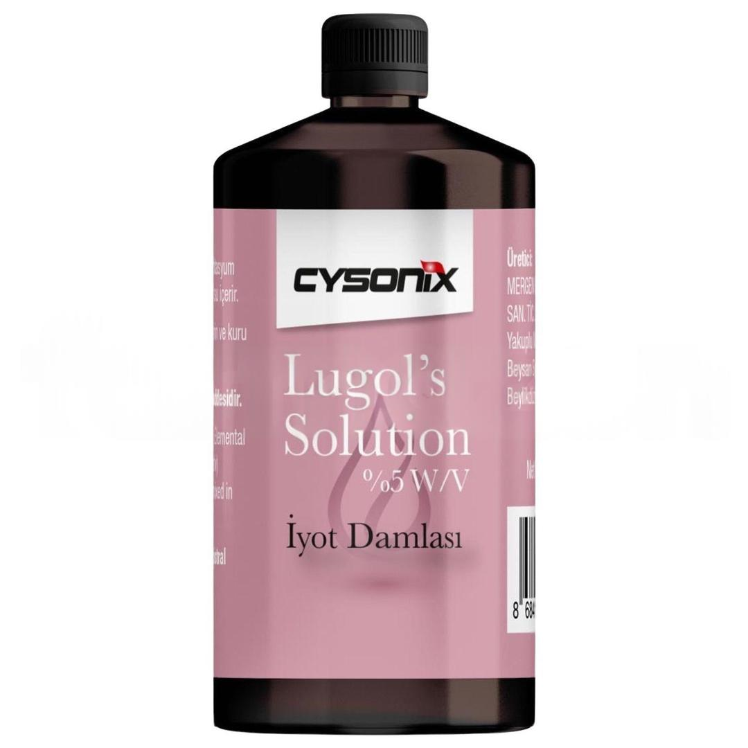 Cysonix Lugol's Solution %5 İyot Damla 250 ml