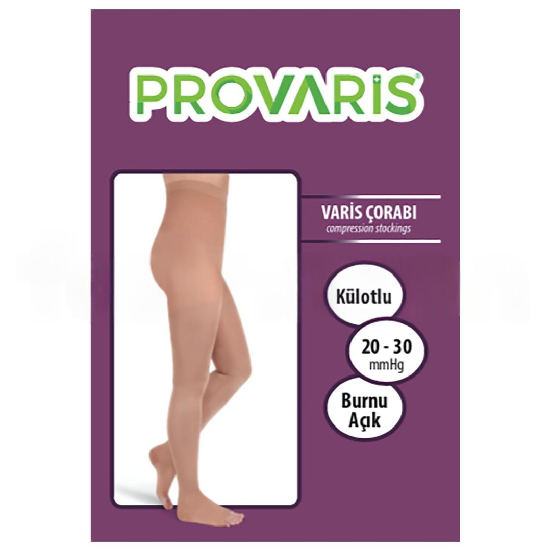Provaris PV10305 Külotlu Burnu Açık Varis Çorabı No: 5