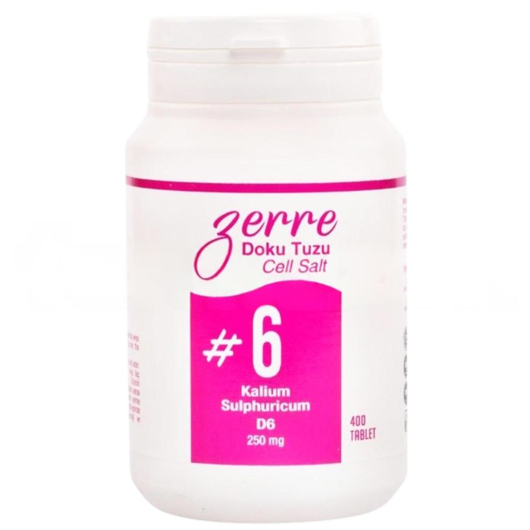 Zerre Doku Tuzu No: 6 250 mg 400 Tablet