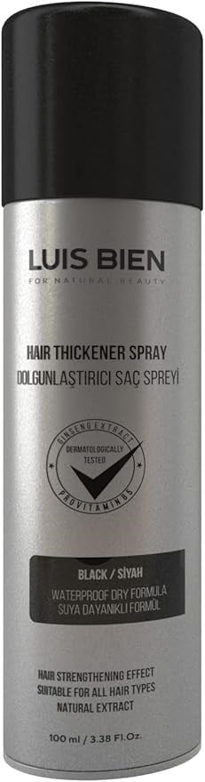 Luis Bien Dolgunlaştırıcı Siyah 100 ml Saç Spreyi