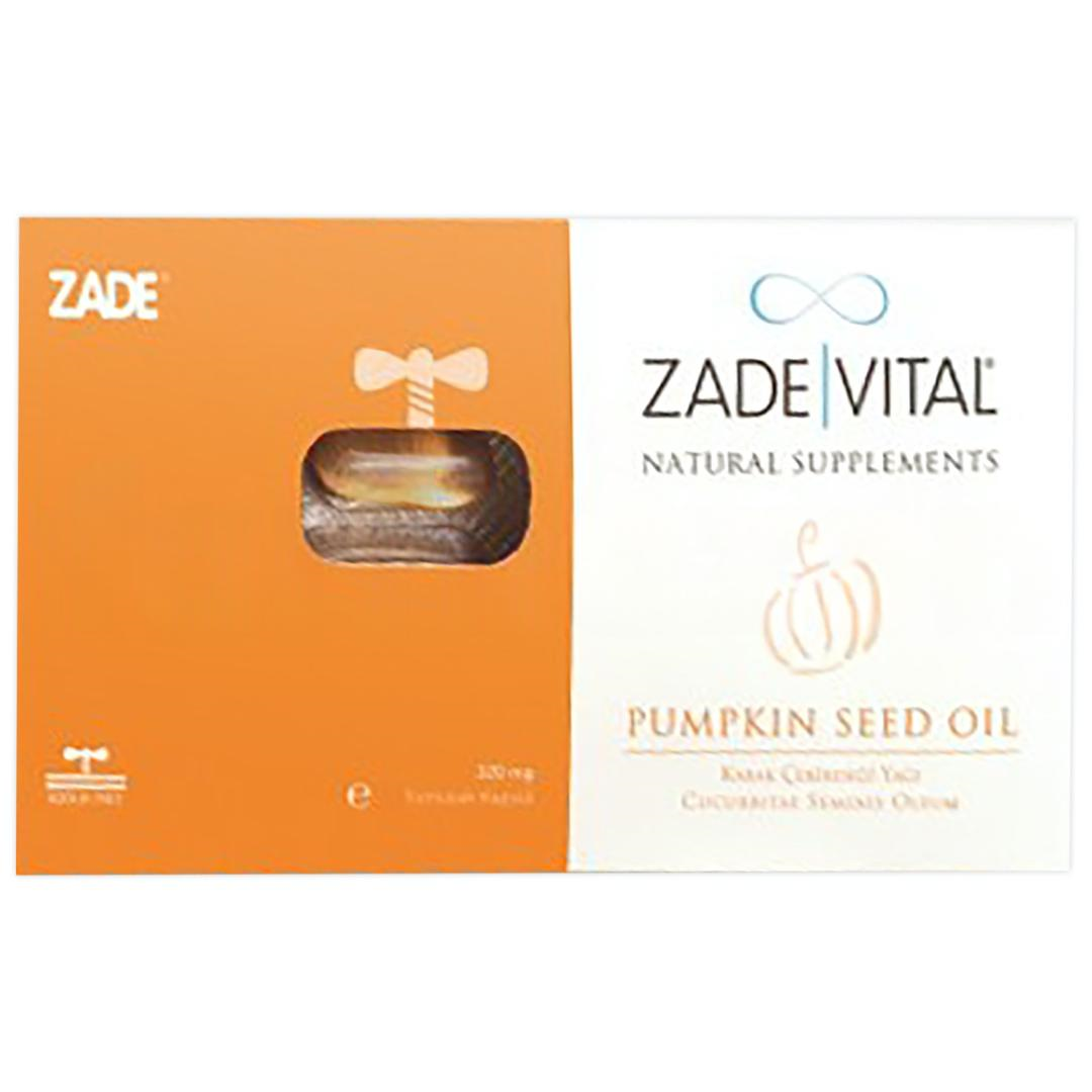 Zade Vital Kabak Çekirdeği Yağı 30 Yumuşak Kapsül