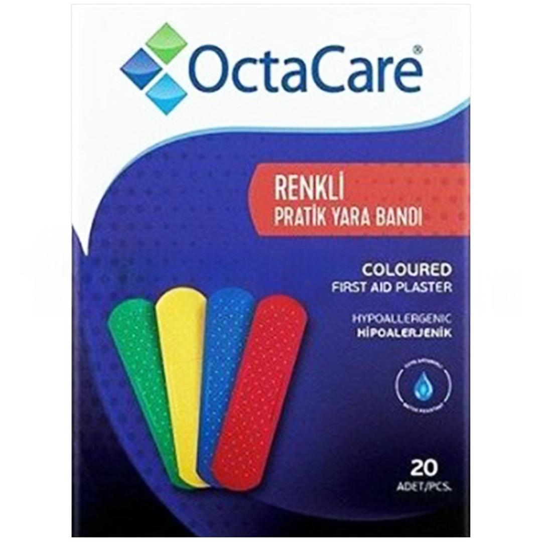 Octacare Renkli Yarabandı 20'li