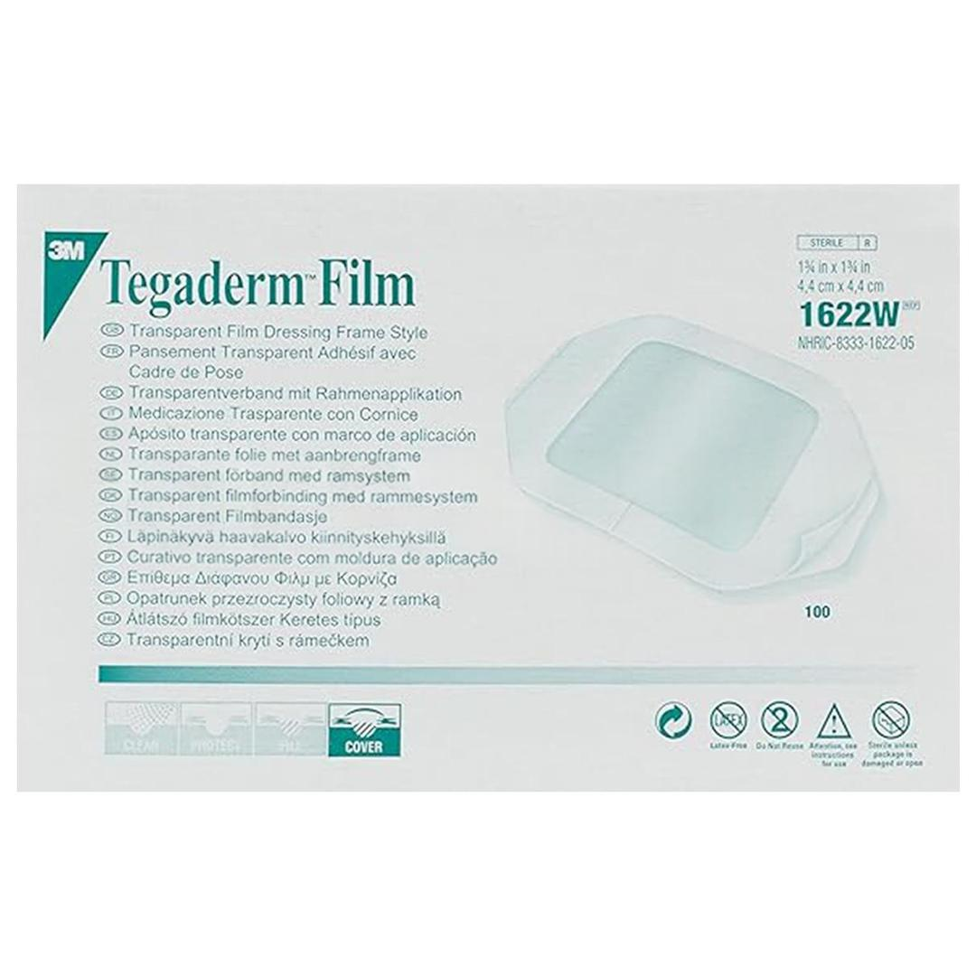 Tegaderm Şeffaf Film Örtü 1622W 4,4 x 4,4 cm