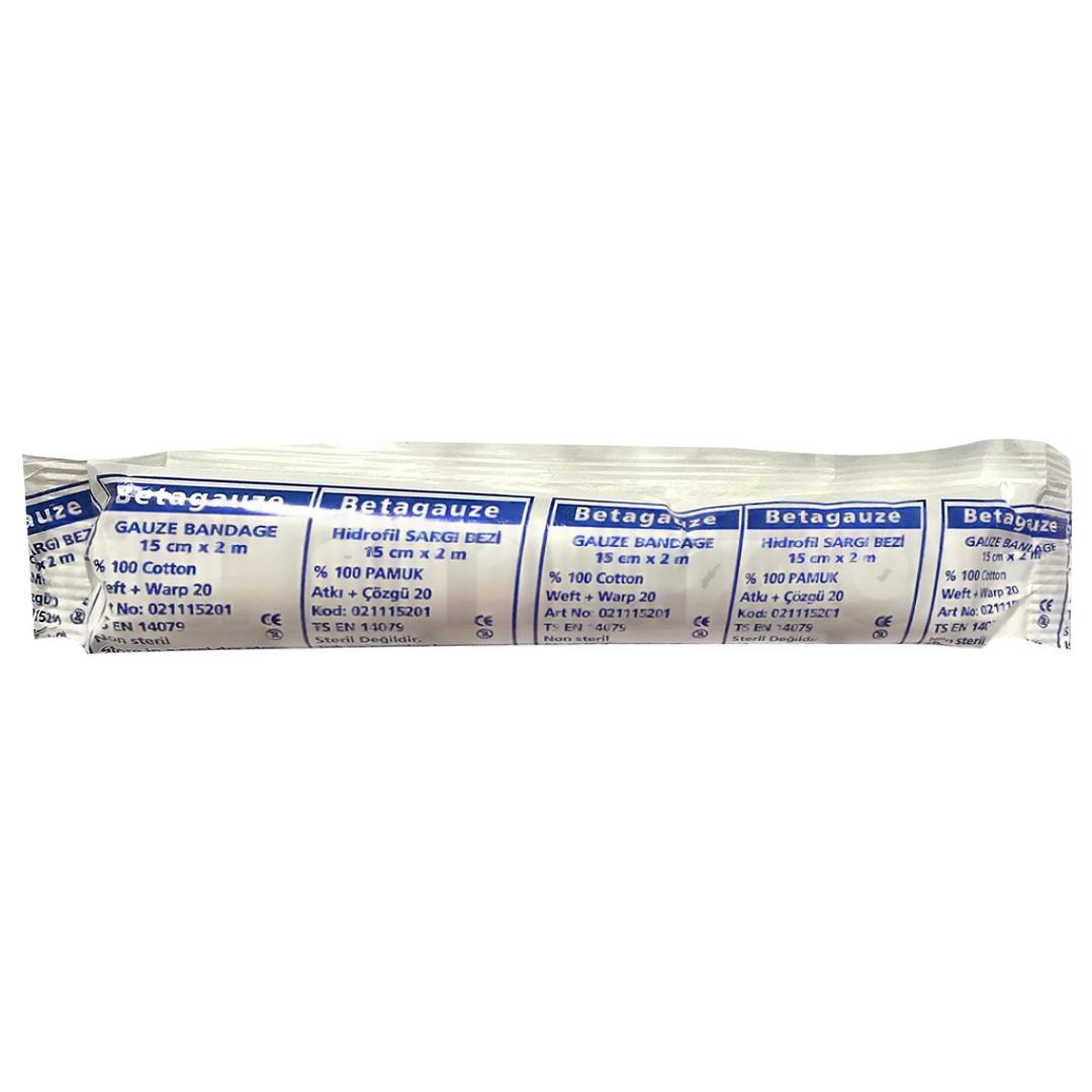 Betagauze Sargı Bezi 15 cm x 2 m