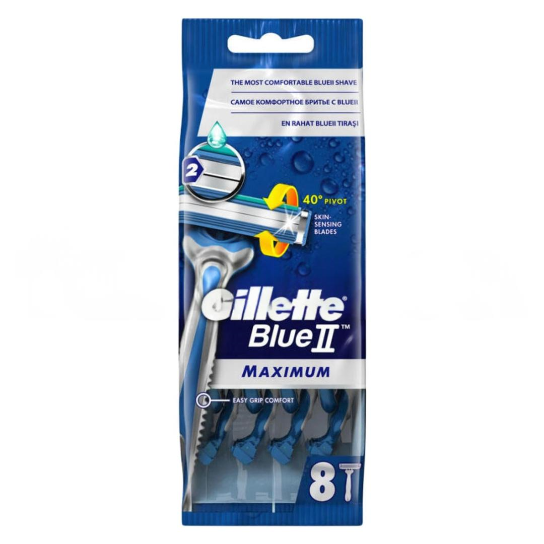 Gilette Blue II Maximum Kullan At Traş Bıçağı 8'li