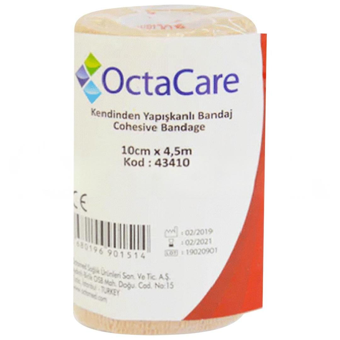 Octacare Kendinden Yapışkanlı Bandaj 10 cm x 4,5 m - Ten Rengi