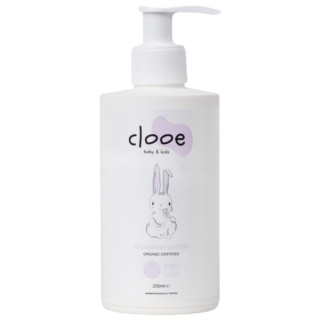Clooe Organik Sertifikalı Bebek Losyonu 250 ml
