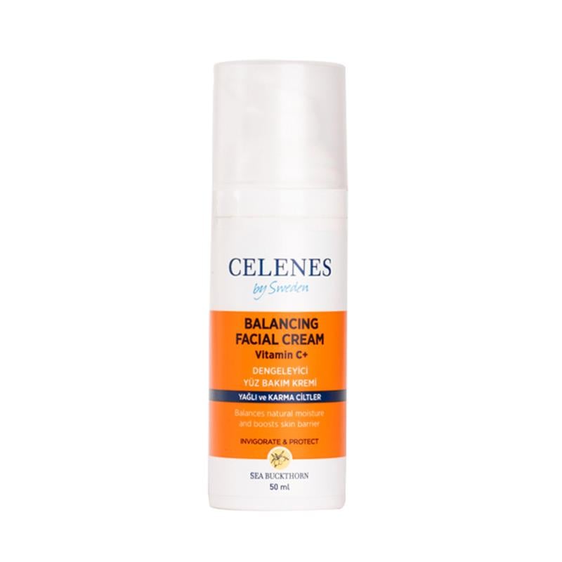 Celenes By Sweden Sea Buckthorn Dengeleyici Yüz Bakım Kremi 50 ml
