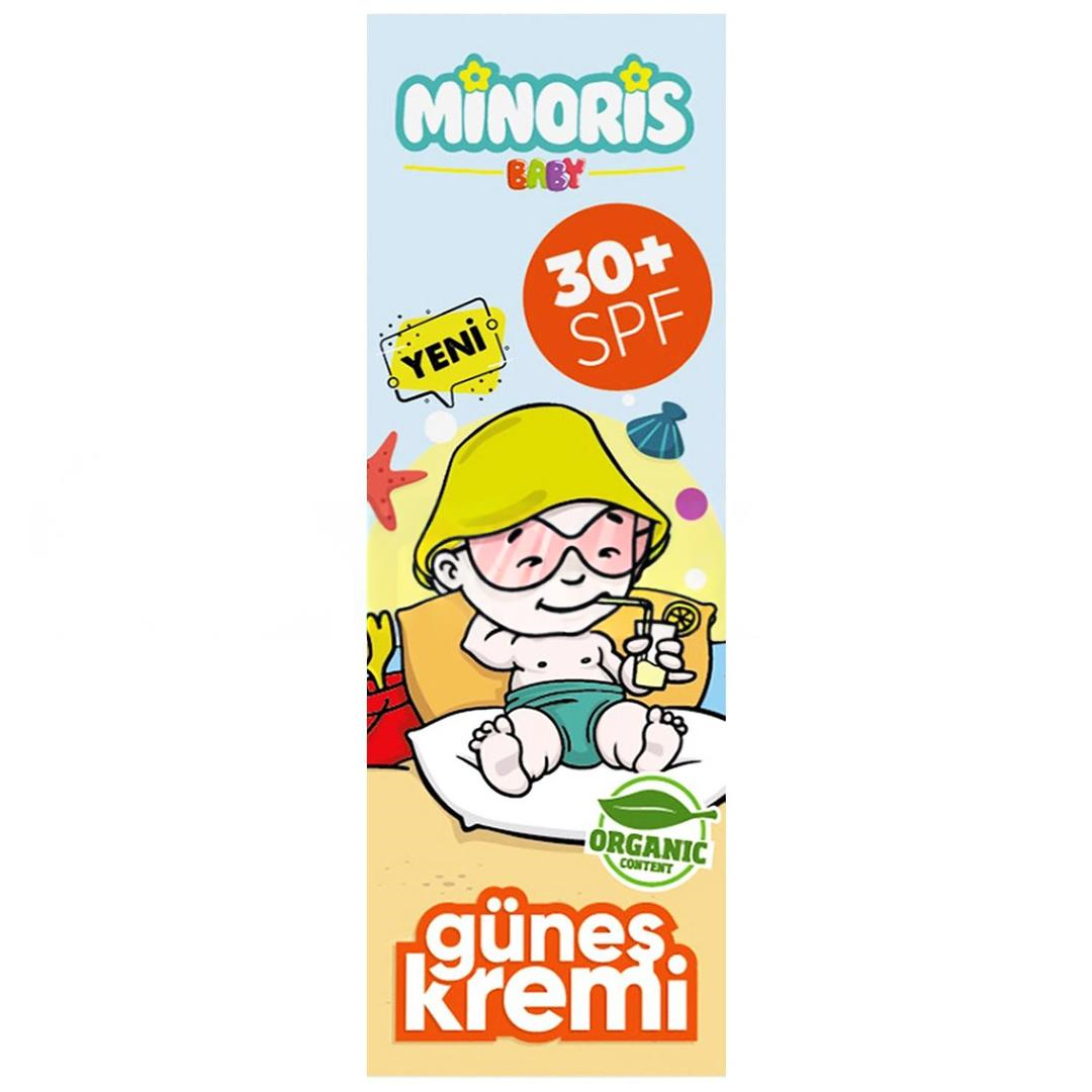 Minoris Baby Organik Güneş Koruyucu Sprey Krem SPF30 150 ml