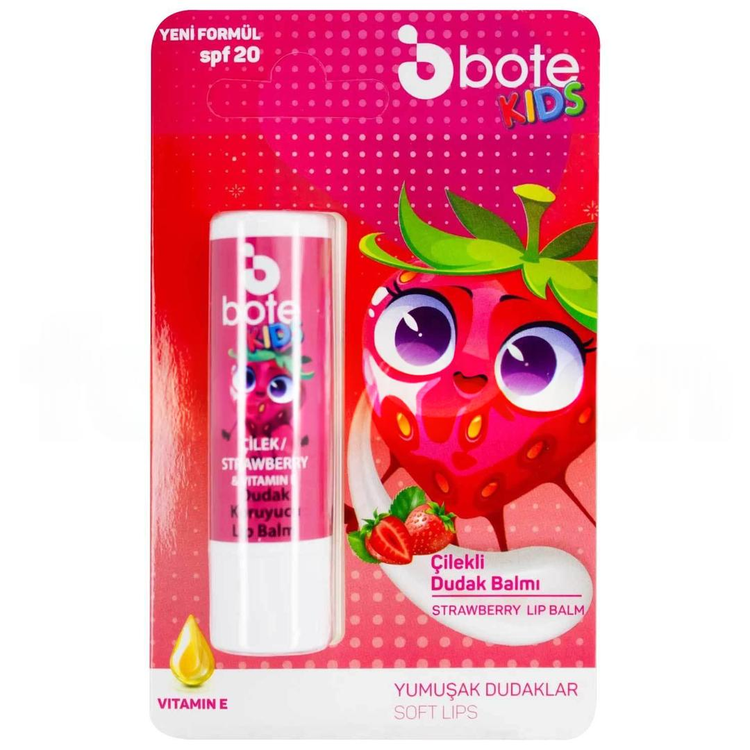 Bote Lip Balm Kids Çilek SPF20
