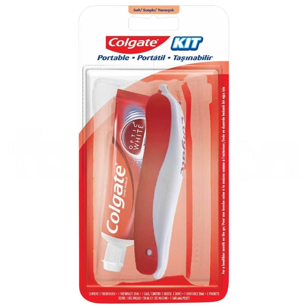 Colgate Seyahat Kiti - Diş Macunu 20 ml + Katlanır Diş Fırçası