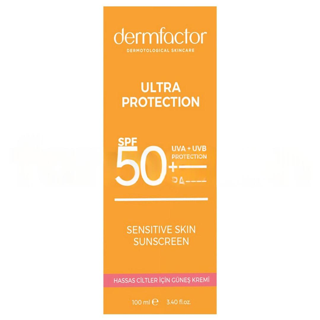 Dermfactor Ultra Protection Hassas Cilt Tipleri İçin Güneş Kremi SPF50 120 ml