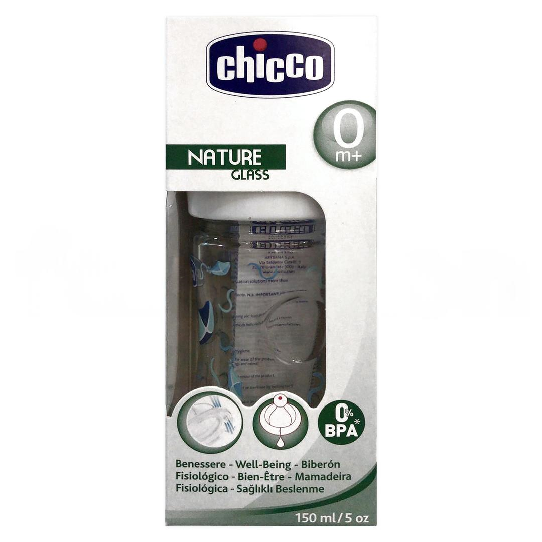 Chicco Cam Biberon Silikon Emzikli 150 ml - Mavi