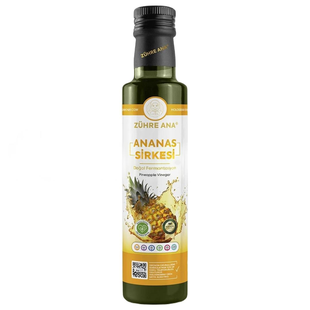 Zühre Ana Ananas Sirkesi Doğal Fermantasyon Pineapple Vinegar 500 ml