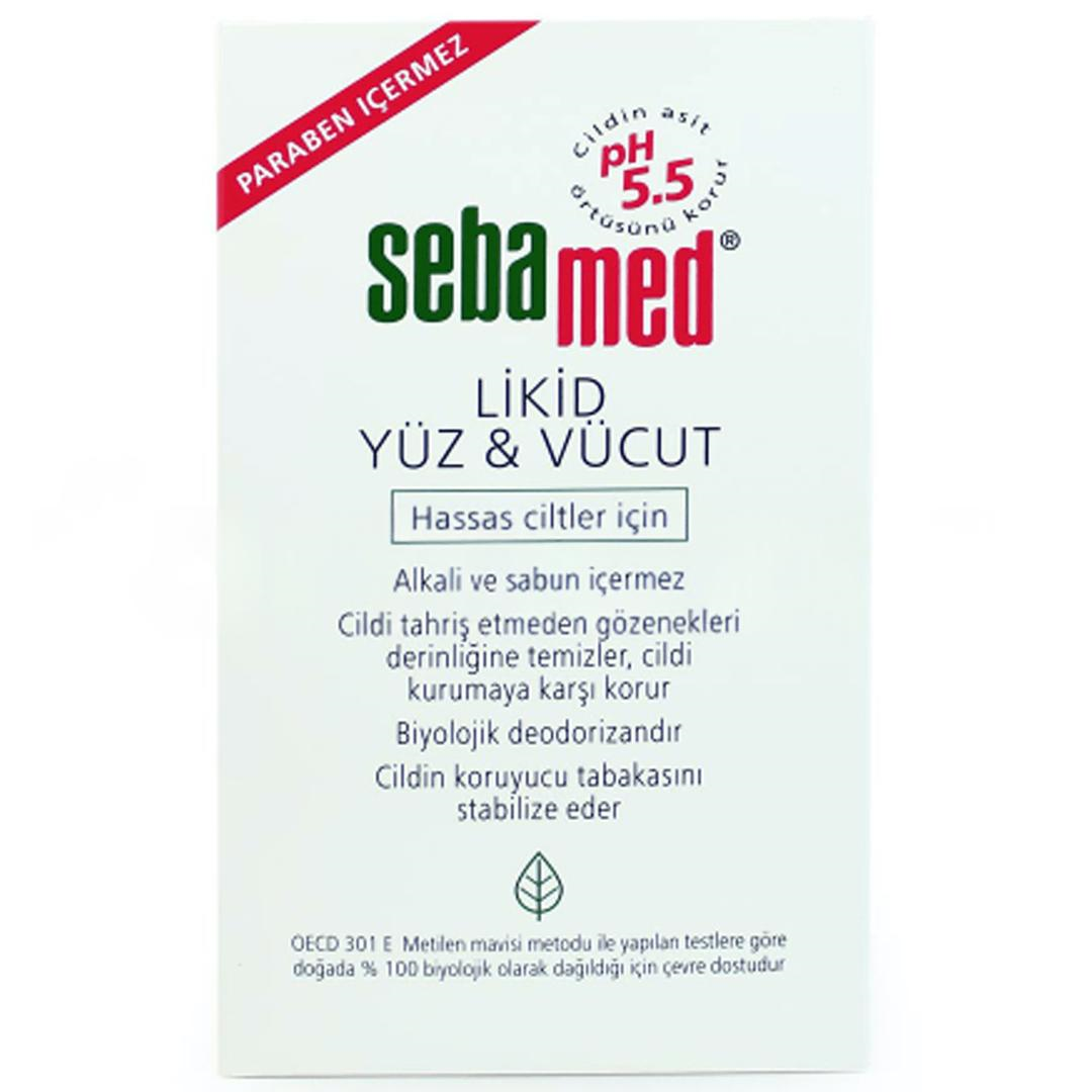 Sebamed Hassas Ciltler İçin Likit Yüz ve Vücut Temizleyici 1000 ml - Eski Ambalaj