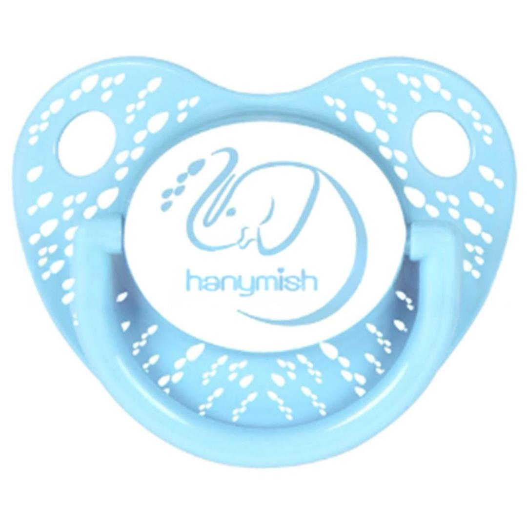 Hanymish 119 Tiny Damaklı Silikon Emzik No: 2 - Mavi