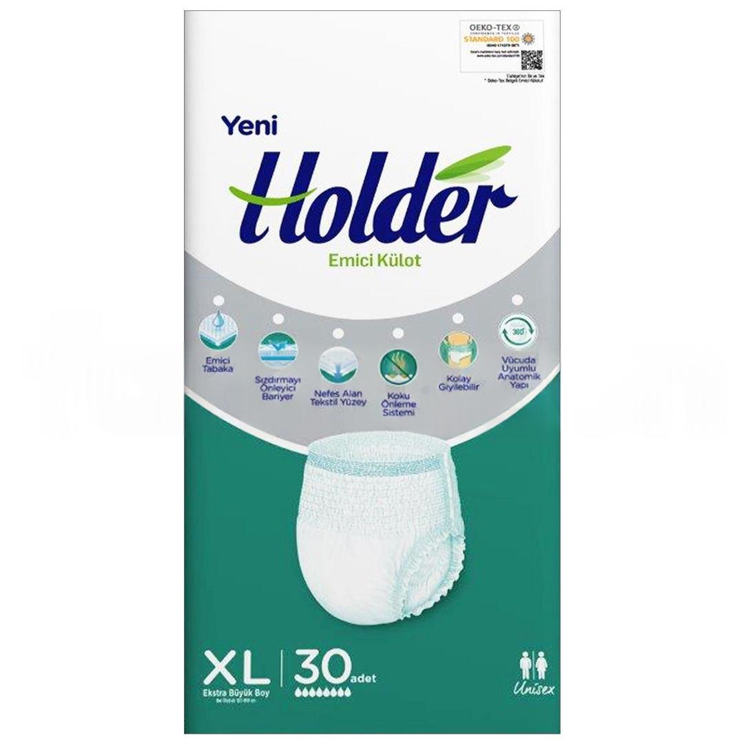 Holder Emici Külot 8 Damla Extra Büyük Boy 30'lu
