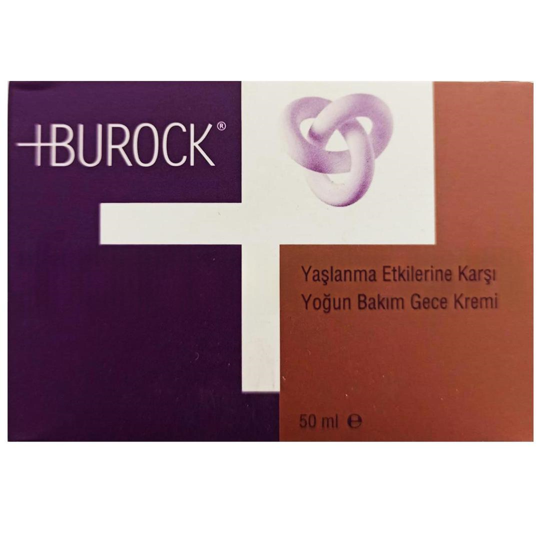 Burock Yaşlanma Etkilerine Karşı Yoğun Bakım Gece Kremi 50 ml