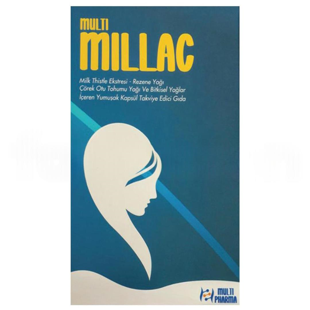 Multimillac Anne Süt Arttırıcı 60 Kapsül