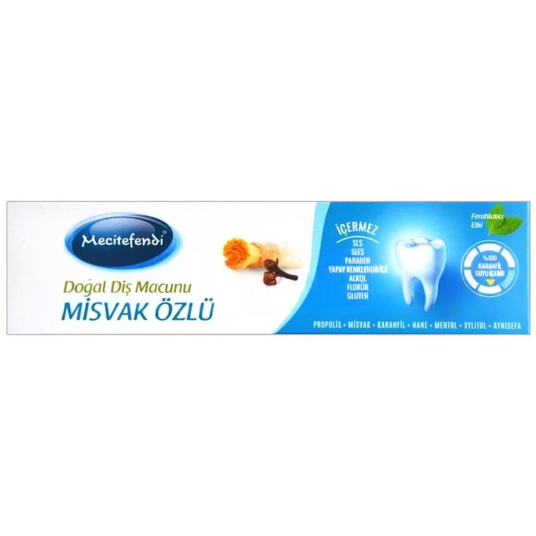 Mecitefendi Misvak Özlü Doğal Diş Macunu 75 ml