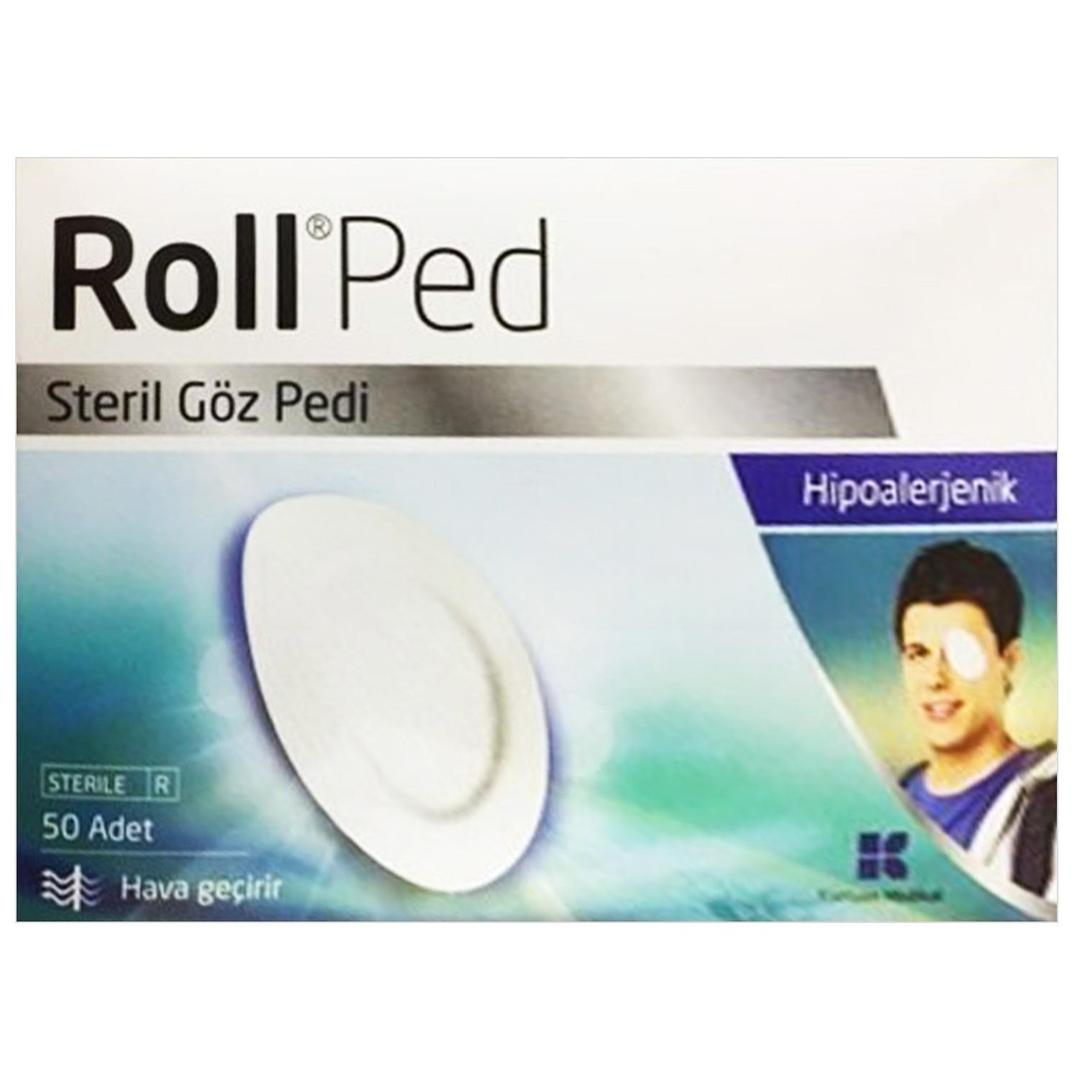Roll Ped Steril Göz Pedi 50'li
