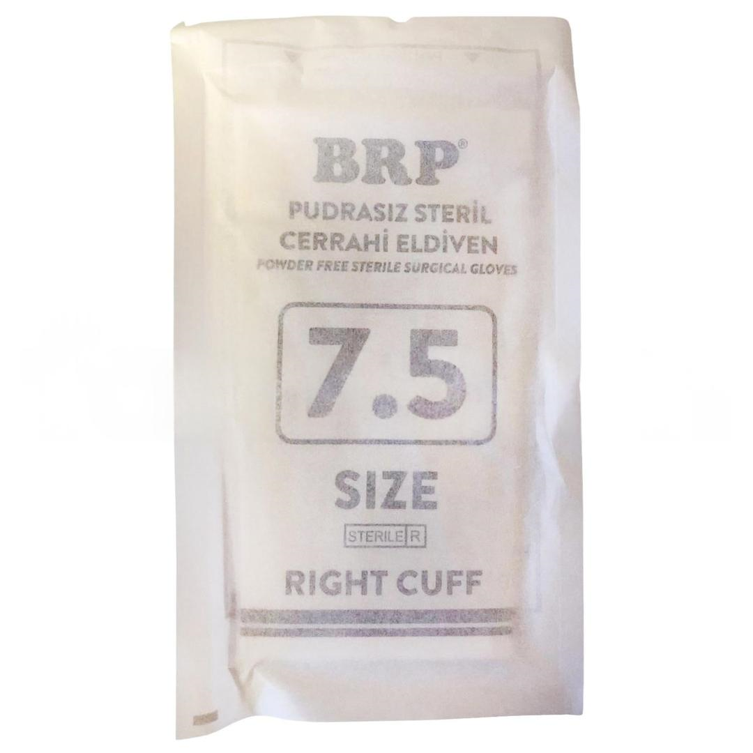 BRP Pudrasız Steril Cerrahi Eldiven No: 7,5 - Bir Çift