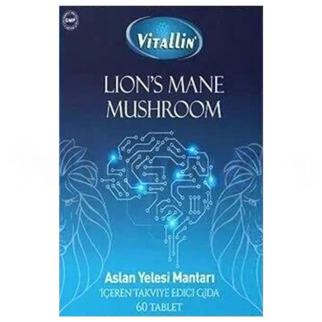 Vitallin Aslan Yelesi Mantarı İçeren 60 Tablet