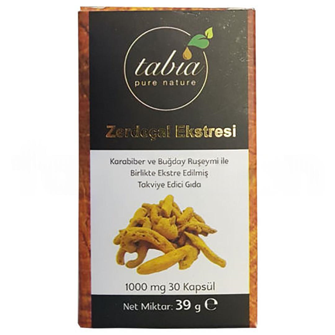 Tabia Zerdeçal Extresi 1000 mg 30 Kapsül