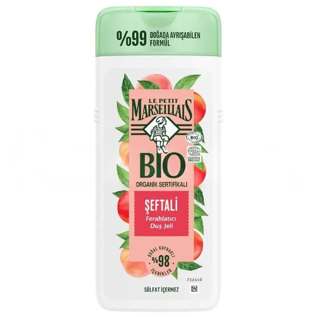 Le Petit Marseillais Duş Jeli Şeftali 400 ml - Bio Organik Sertifikalı