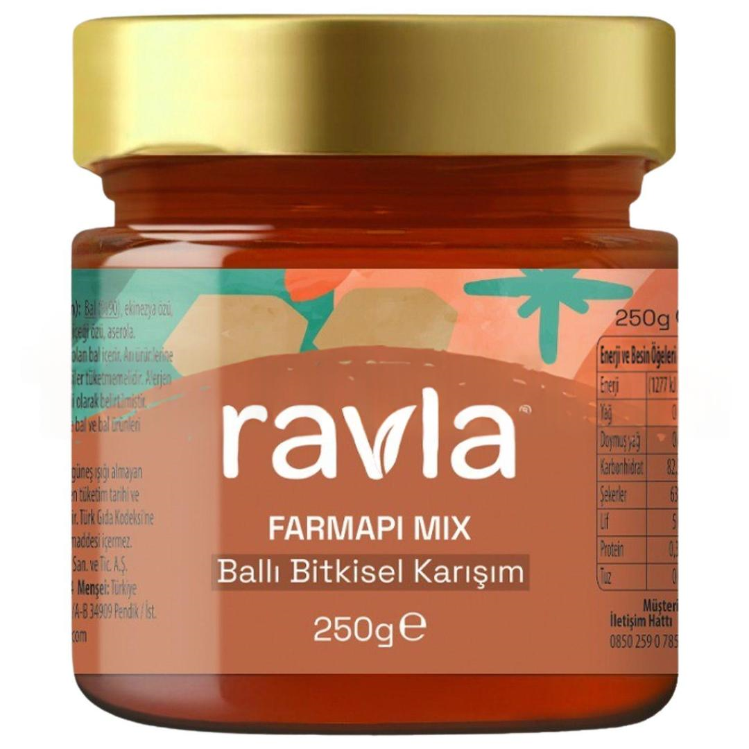Ravla Farmapi Mix Ballı Bitkisel Karışım 250 gr