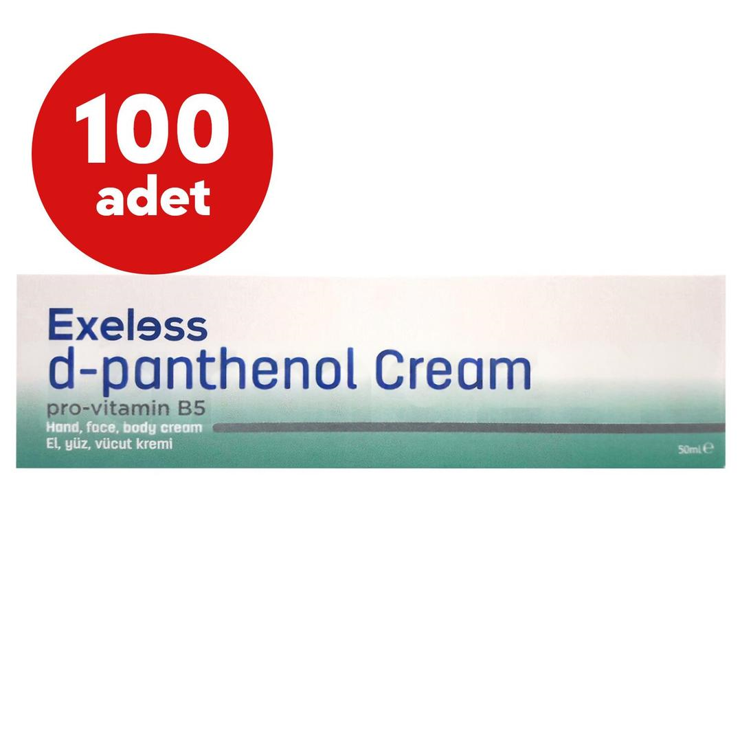 Exeless D-Panthenol Cream 50 ml - 100 Adet