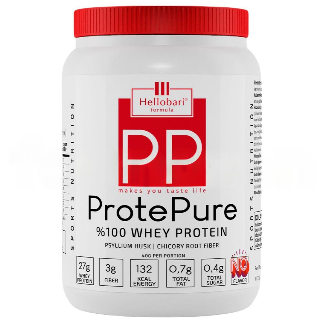 Hellobari Formula Protepure %100 Whey Protein Aromasız 28 Porsiyon