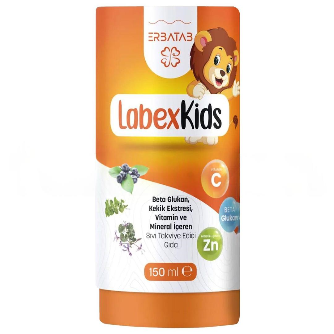 Erbatab Labex Kids Çocuk Multivitamin Şurup 150 ml