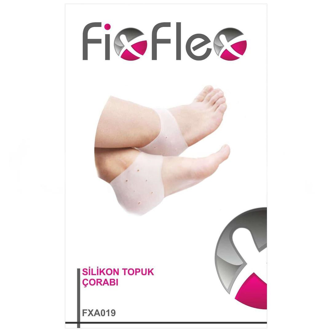 Fixflex Silikon Topuk Çorabı Çift