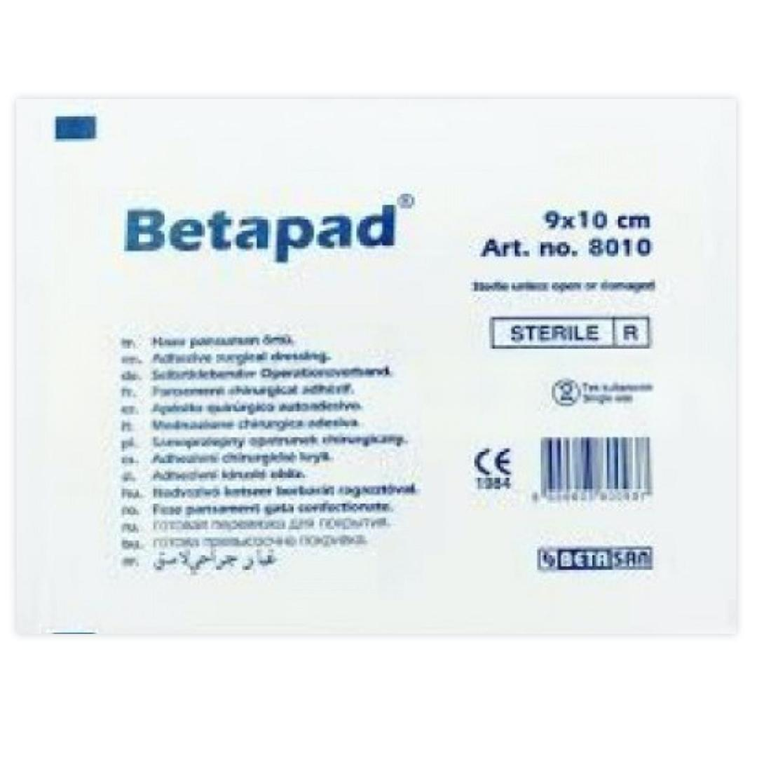 Betapad Hazır Pansuman Örtüsü 9cm x 10cm