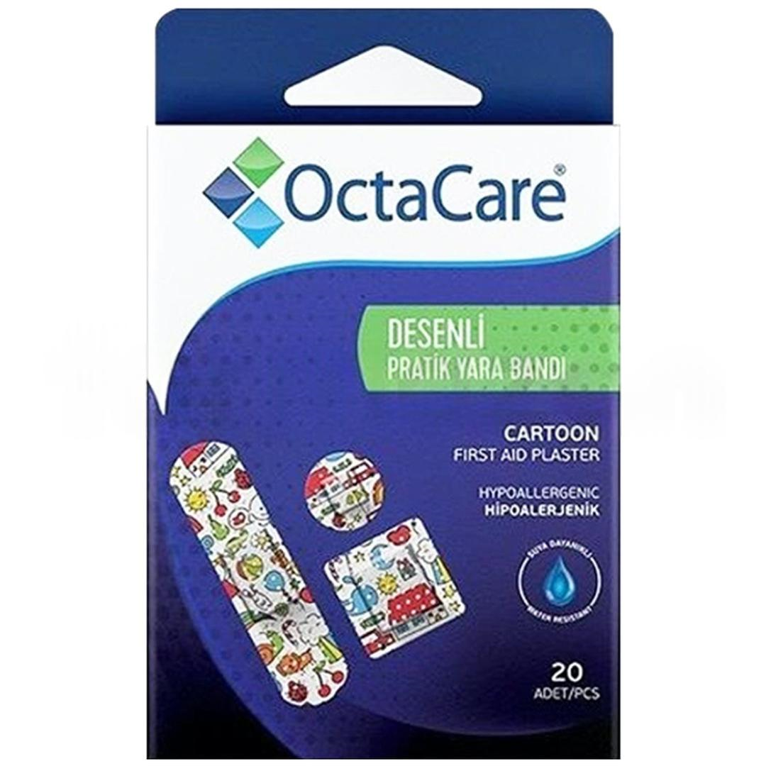 Octacare Desenli Yarabandı 20'li