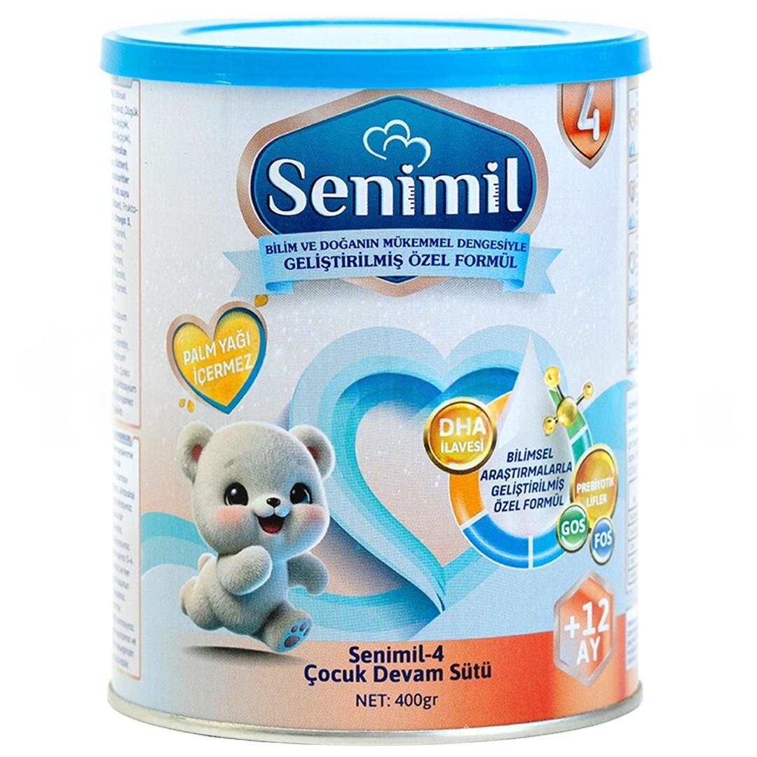 Senimil Çocuk Devam Sütü +12 Ay 400 gr Teneke Kutu