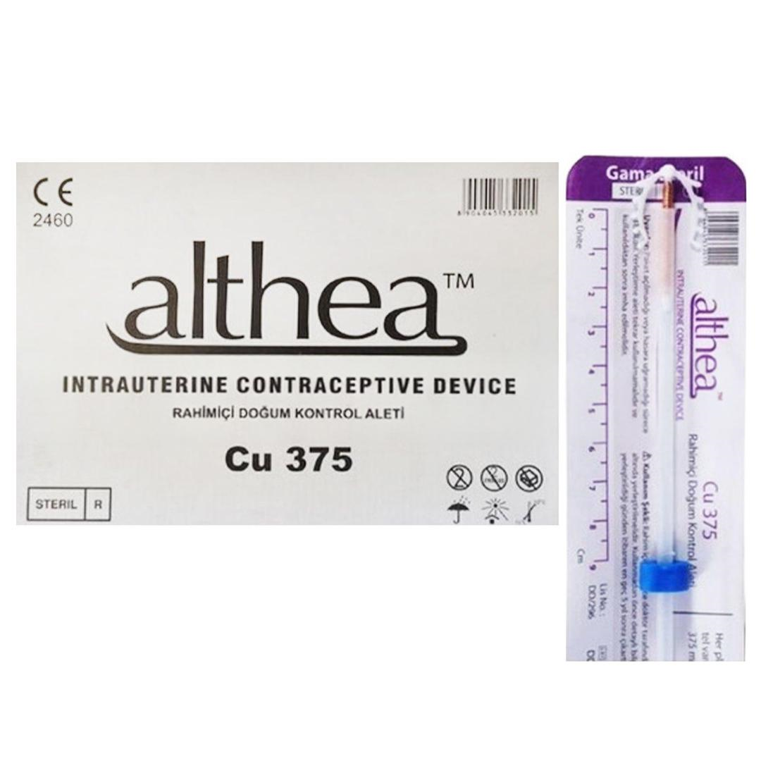 Althea Cu-375 Rahim İçi Doğum Kontrol Aleti Bakır