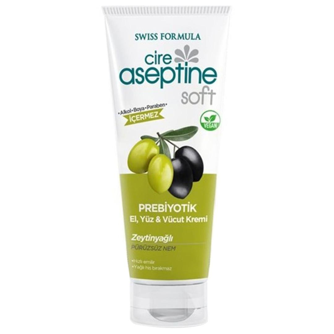 Cire Aseptine Soft Prebiyotik El Yüz Vücut Kremi Zeytinyağlı 75 ml