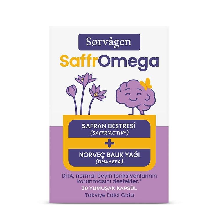 Sorvagen SaffrOmega 30 Yumuşak Kapsül