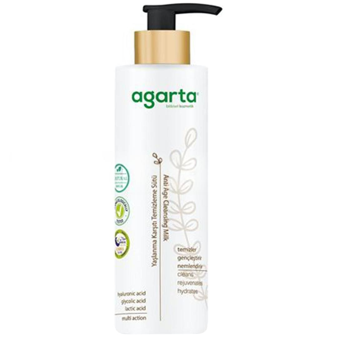 Agarta Yaşlanma Karşıtı Temizleme Sütü 225 ml - Eski Ambalaj