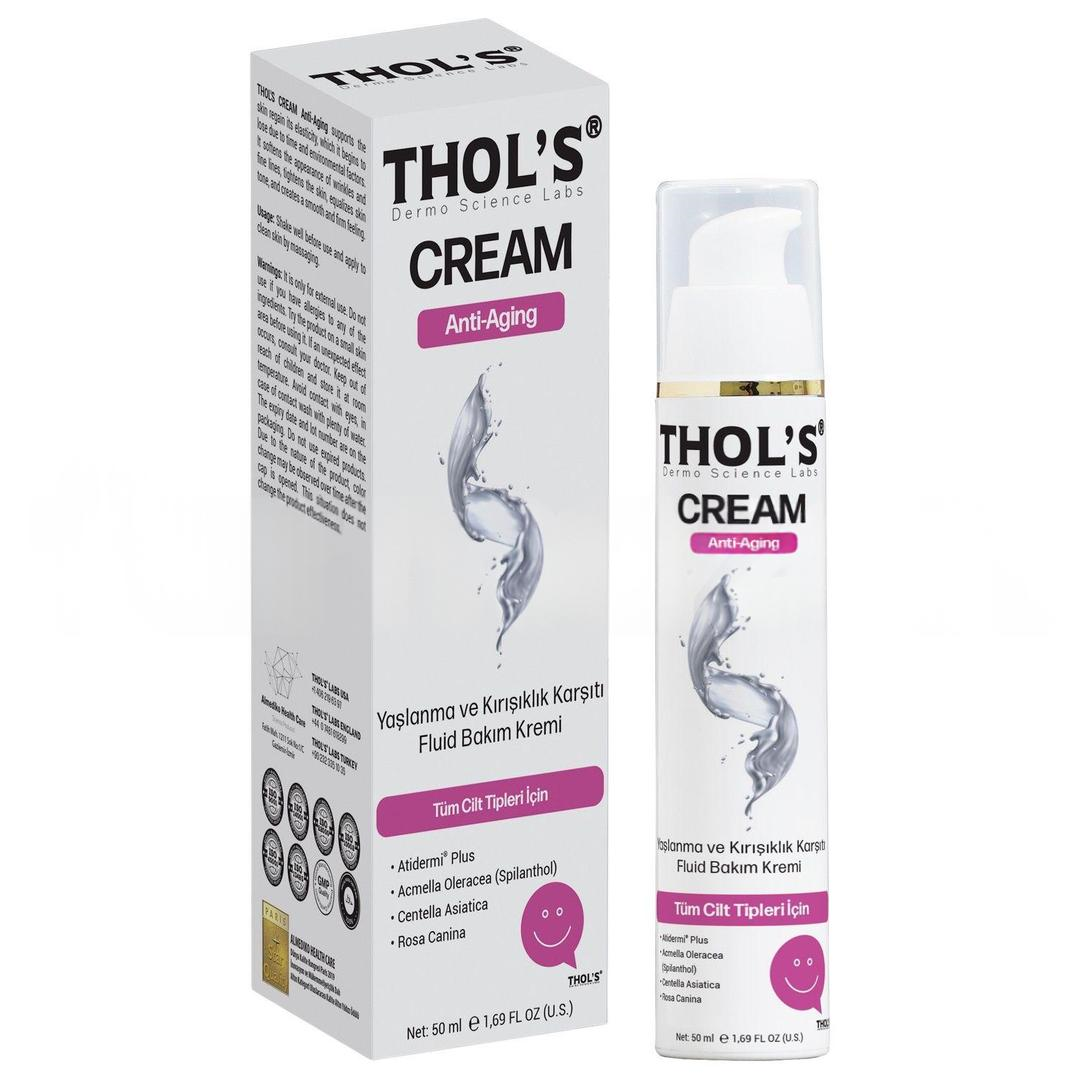 Thol's Cream Anti-Aging TB25 Yaşlanma ve Kırışıklık Karşıtı Fluid Bakım Kremi 50 ml