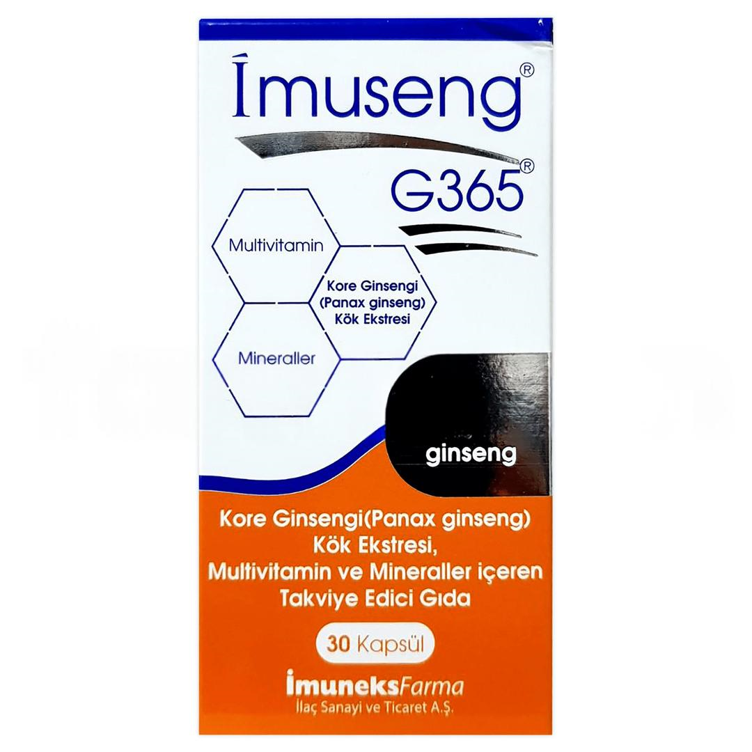 İmuseng G365 30 Capsül - Eski Ambalaj