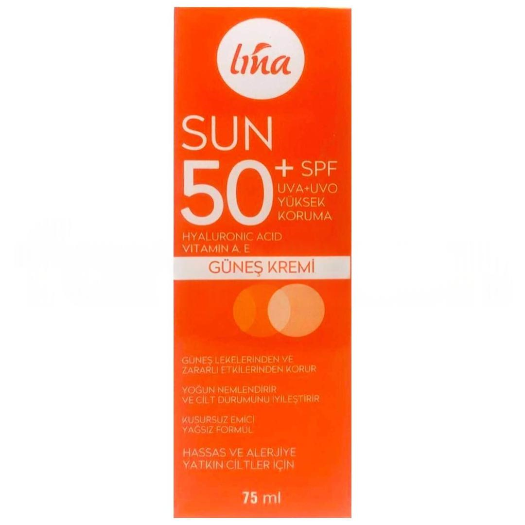 Lina Güneş Kremi SPF50+ 75 ml