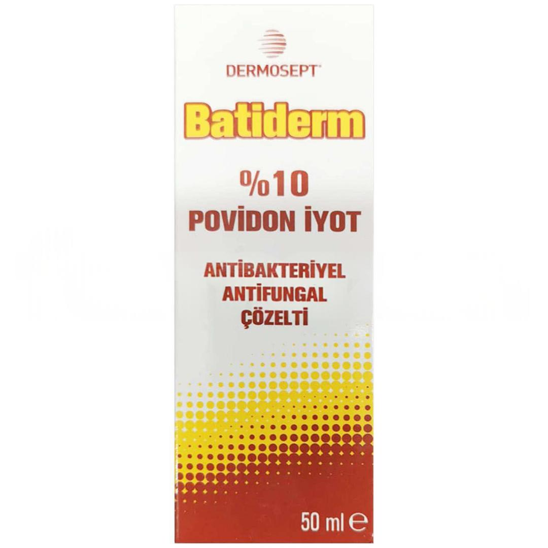 Dermosept Batiderm Antibakteriyel Antifungal Çözelti 50 ml